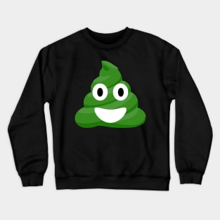 Irish Green Poop Emoji shirt - Funny St Patricks Day Outfit Crewneck Sweatshirt